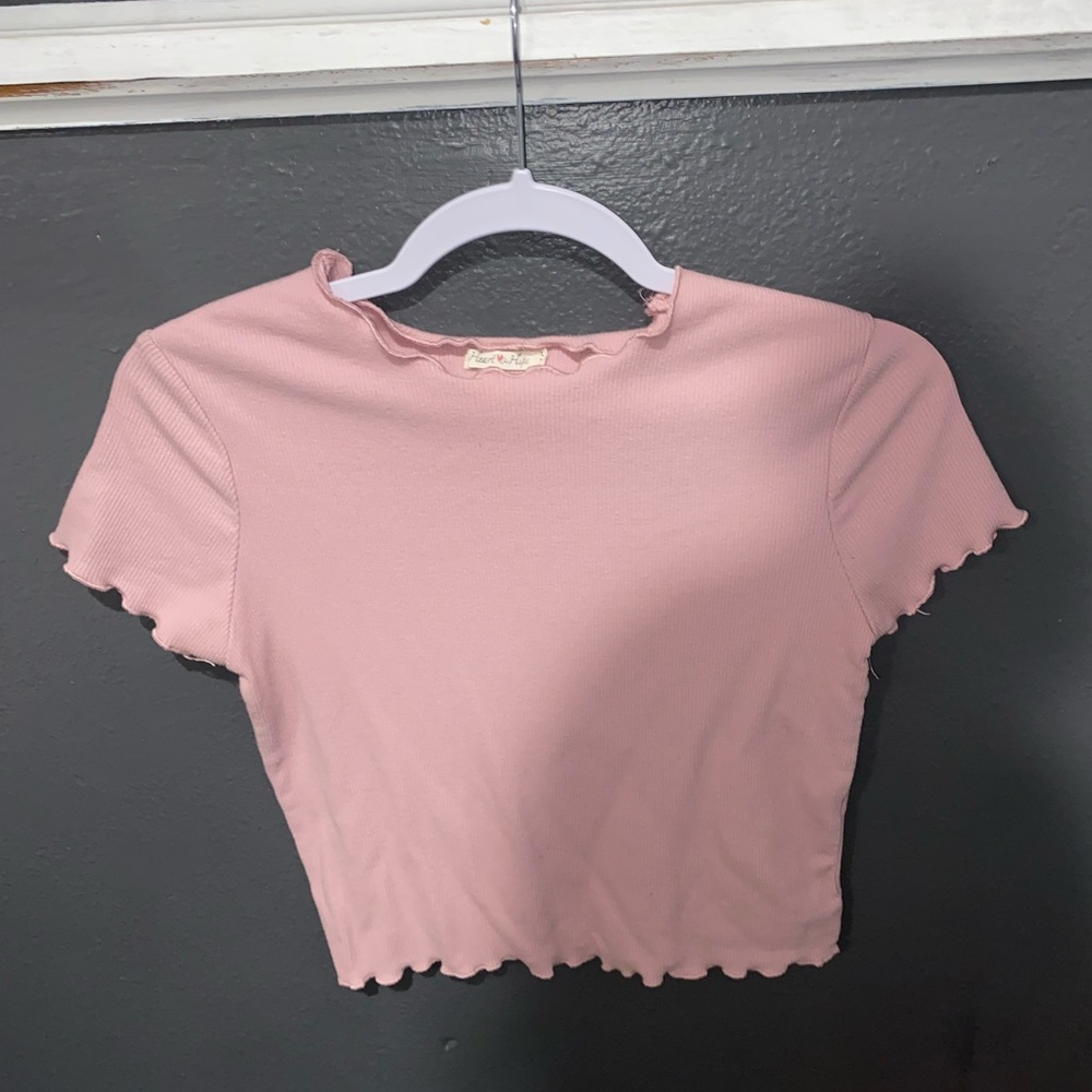Mauve Crop Top